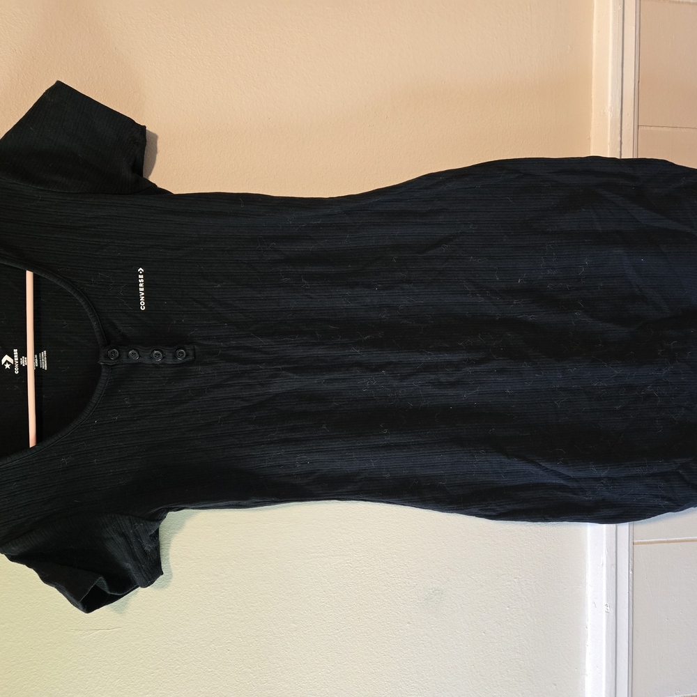 Converse Black Midi Dress